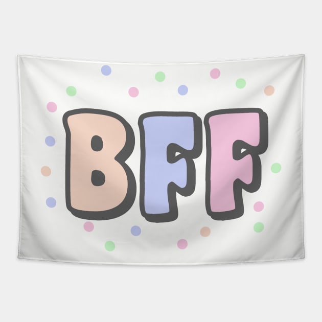 BFF Tapestry by PaletteDesigns