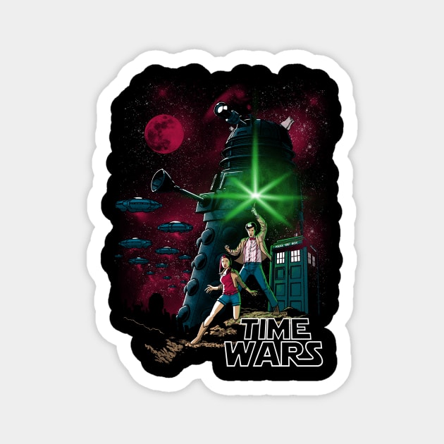 Time Wars Magnet by Fuacka