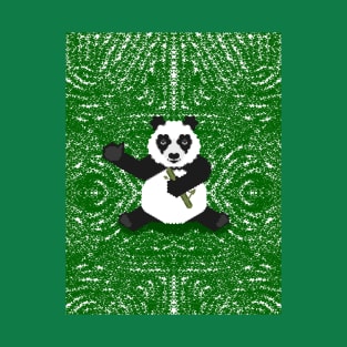 Geometric Panda T-Shirt