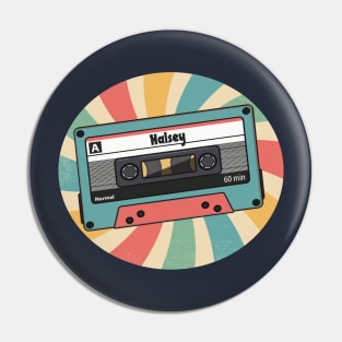 retro Halsey Pin