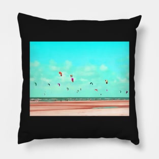 Wide Kite Beach No. 1 Pillow