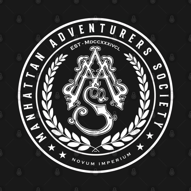 Manhattan Adventurers Society Seal by Report All Ghosts-Merch