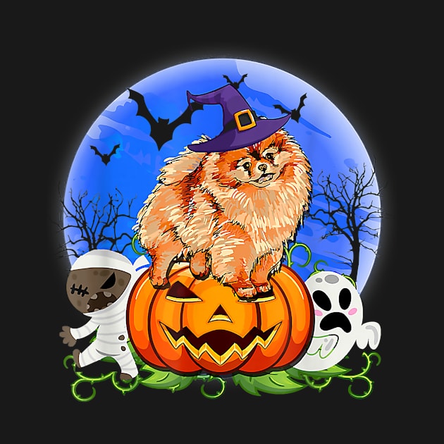 Pomeranian Halloween Costume Funny by SabraAstanova