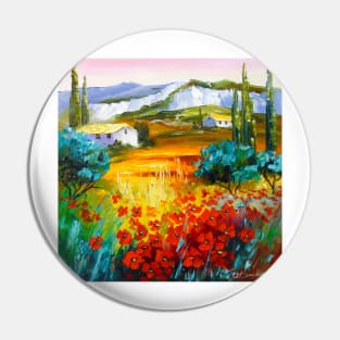 Summer in the mountains Pin