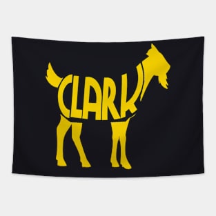 Goat 22 Caitlin CLark yellow Color Tapestry