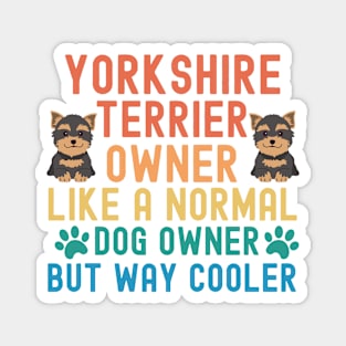 Yorkshire Terrier Owner Magnet