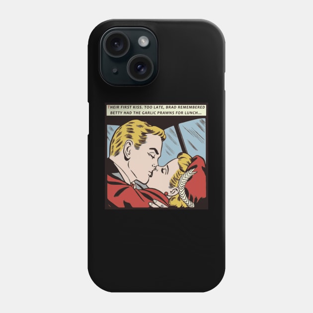 Comic Book Romance - Betty & Brad No 2 Phone Case by TimeTravellers