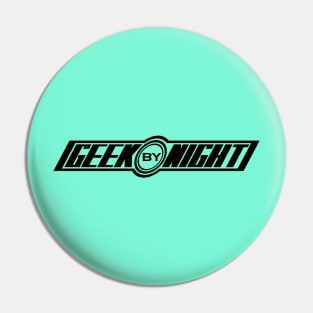 Geek By Night Logo - Basic Pin