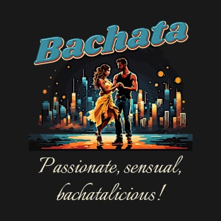 Sensual Bachata Dance Couple Dancing T-Shirt