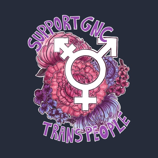 Support Gender Nonconforming Trans People! by RozenRotArt