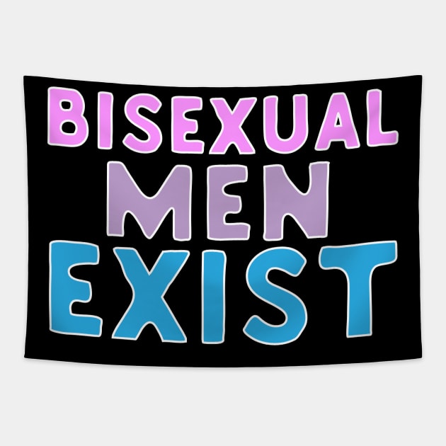 Bisexual Men Exist Tapestry by Eugenex