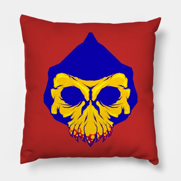 skull Pillow by ariverrr