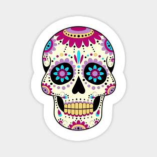 Mexican skull Magnet