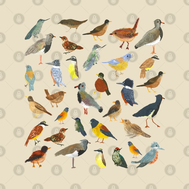 Great collection of birds illustrations by agus.cami