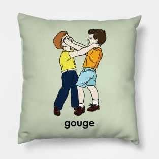 Self Defense Flash Cards: Gouge Pillow