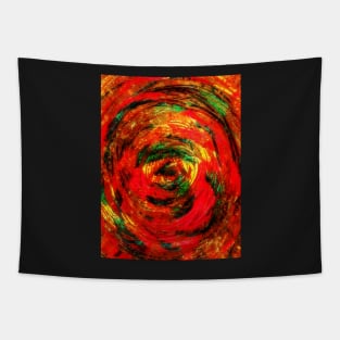 Red Tunnel Tapestry