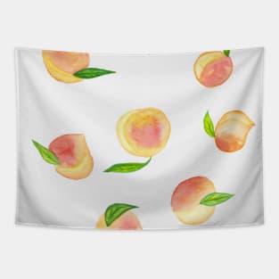 Fun Fall Peaches Tapestry