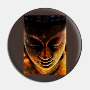 Nirvana Buddha Pin