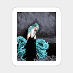 Ziegfeld Mermaid with Tentacles Magnet