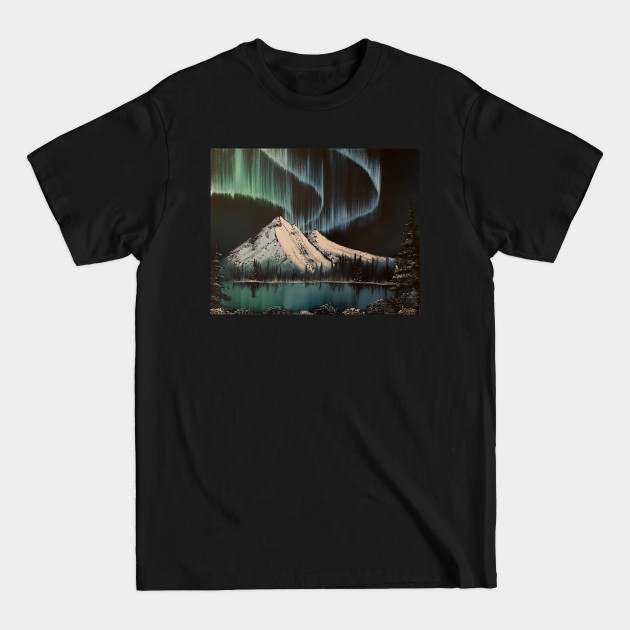 Disover Northern Lights - Bob Ross Meme - T-Shirt