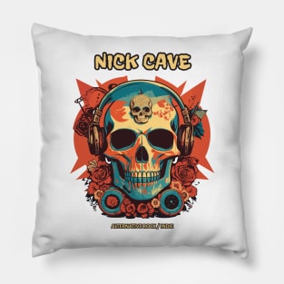 nick cave Pillow