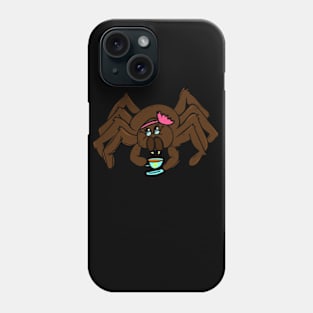 Tarantula Tea Time Phone Case