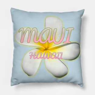 Maui Hawaii t-shirt design Pillow