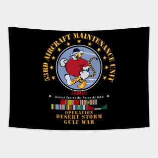 53rd Aircraft Maintenance Unit - Desert Shield w DS Svc Tapestry
