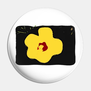 Yelo Flower Pin
