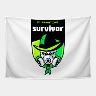 Funny Quarantine Survivor Merchandise Tapestry