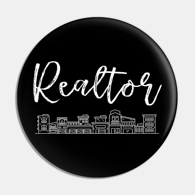 Realtor Gift Real Estate Agent House Seller Broker Pin by rhondamoller87