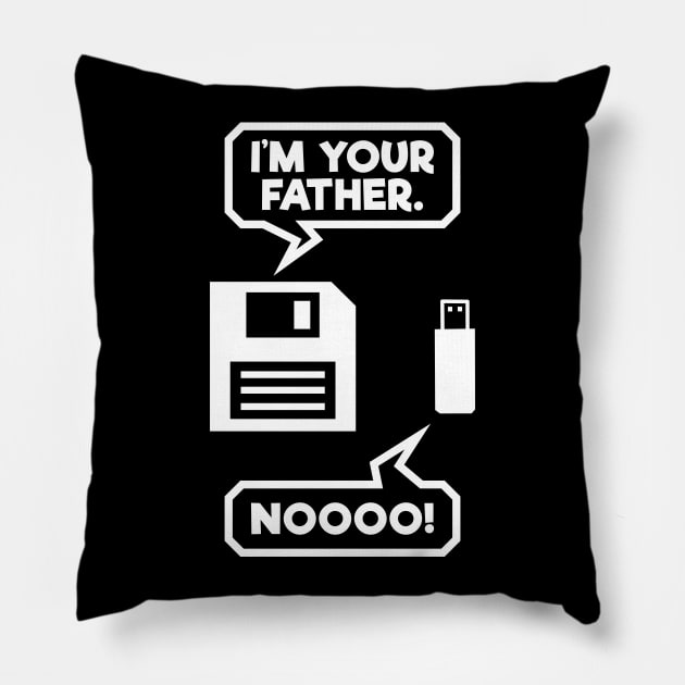 I'm your father, nooo funny T-shirt Pillow by RedYolk