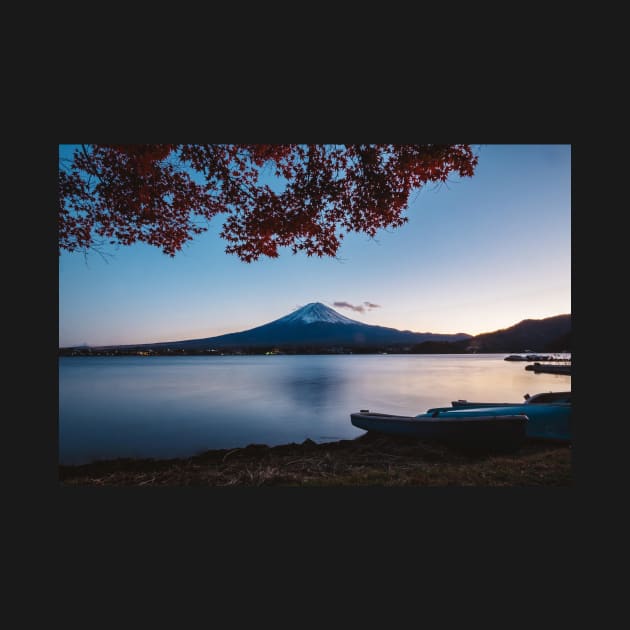 Mount Fuji Autumn by opticpixil