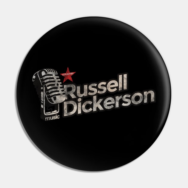 Russell Dickerson - Vintage Microphone Pin by G-THE BOX