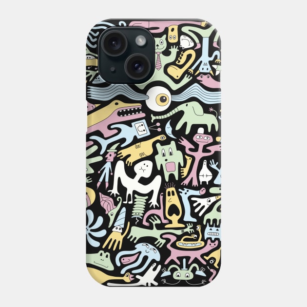 Creature Collective #3.1 Phone Case by RobJohnDesign