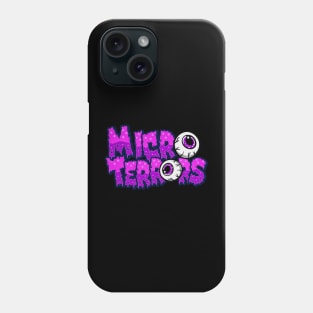 Micro Terrors Purple Slime Design Phone Case