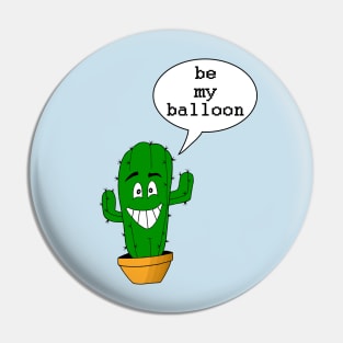 Happy cactus Pin