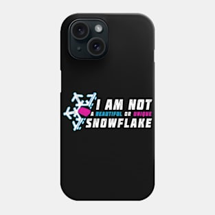 A Unique Snowflake Phone Case