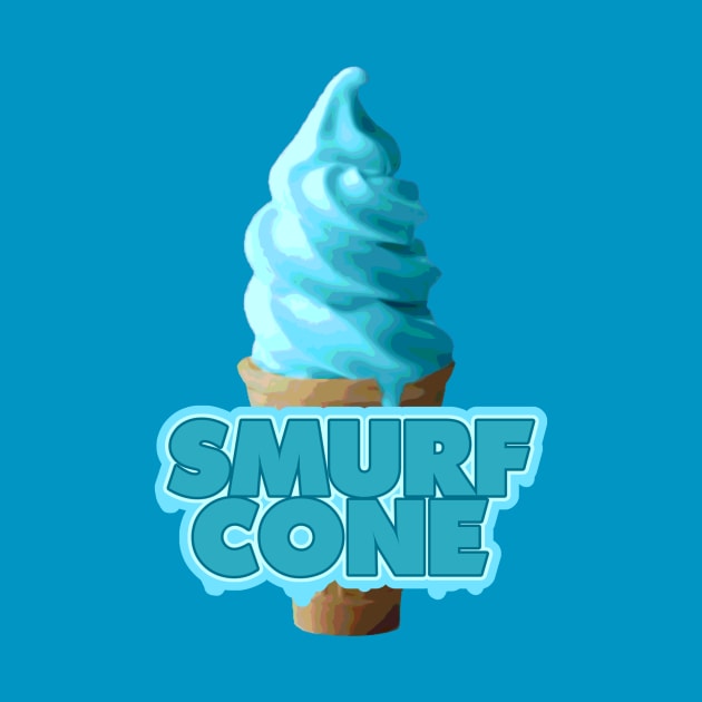 The Smurfiest Cone by FlipandFinn