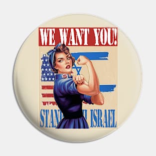 We Want You! Pin