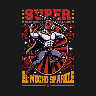 Unicorn Hero Samurai Luchador T-Shirt