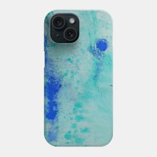 Abstract Turquoise Painting Phone Case