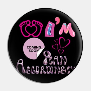 gender reveal of baby girl Pin