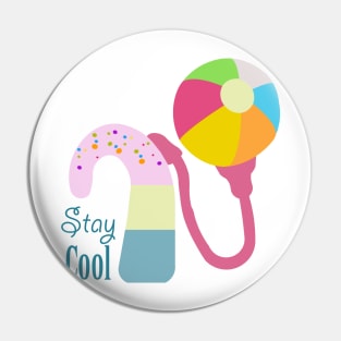 Cochlear Implant - Stay Cool Design Pin