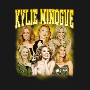 RETRO VINTAGE KYLIE MINOGUE BOOTLEG STYLE T-Shirt