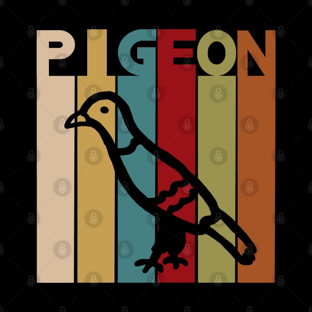 Vintage pigeon colorful design pigeon whisperer sport by FindYourFavouriteDesign