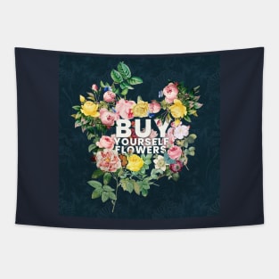 Self Love | Buy Yourself Flowers Tapestry