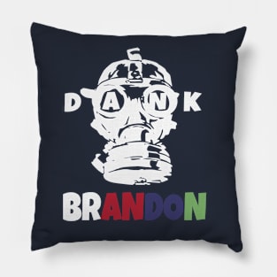 Dank Brandon Weed -Gas Mask Pillow