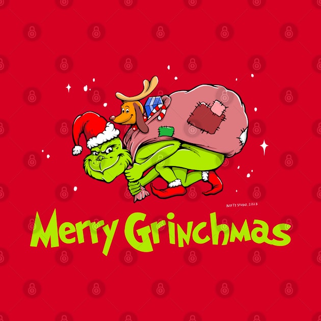 Green Merry Grinchmas by Nifty Studio