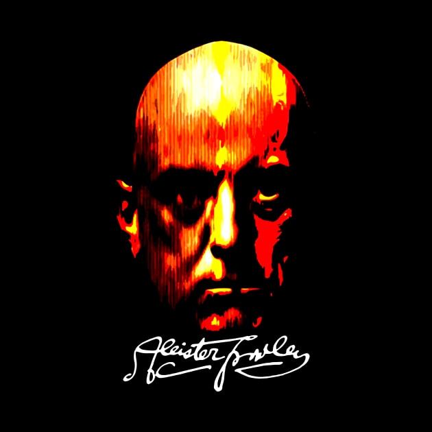 Aleister Crowley Signature by Den Tbd